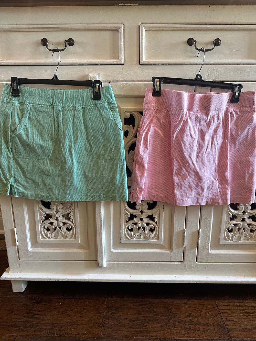 Attyre Pastel Mini Skirt Pair - Mint & Pink
